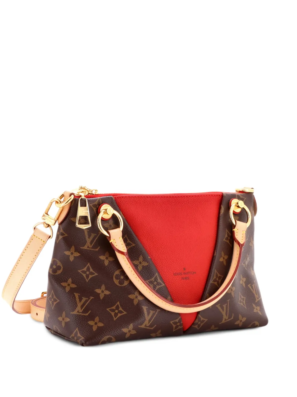Louis Vuitton Pre-Owned V Monogram Canvas and Leather BB tote bag - Rosso