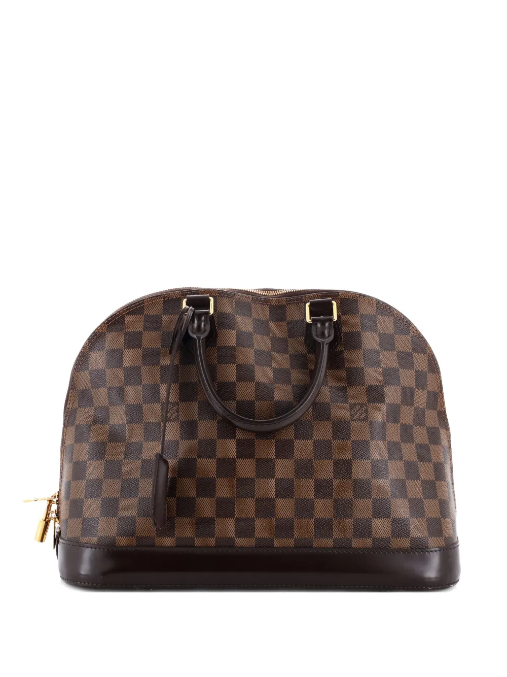 Louis Vuitton Pre-Owned Alma Handbag Damier MM satchel - Braun