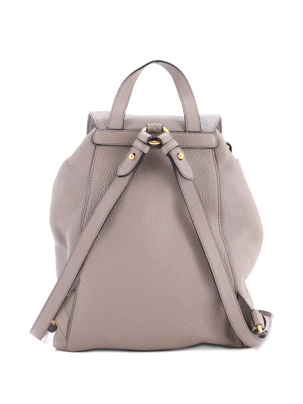 Prada Pre-Owned Front Pocket Drawstring Vitello Daino Medium backpack | Pre-Owned | Image 2