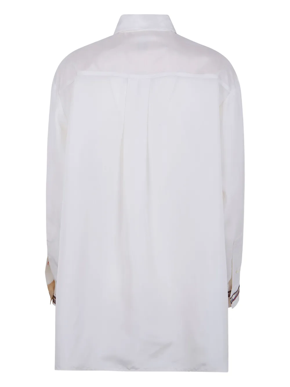 Paul Smith ribbon-print shirt - Beige