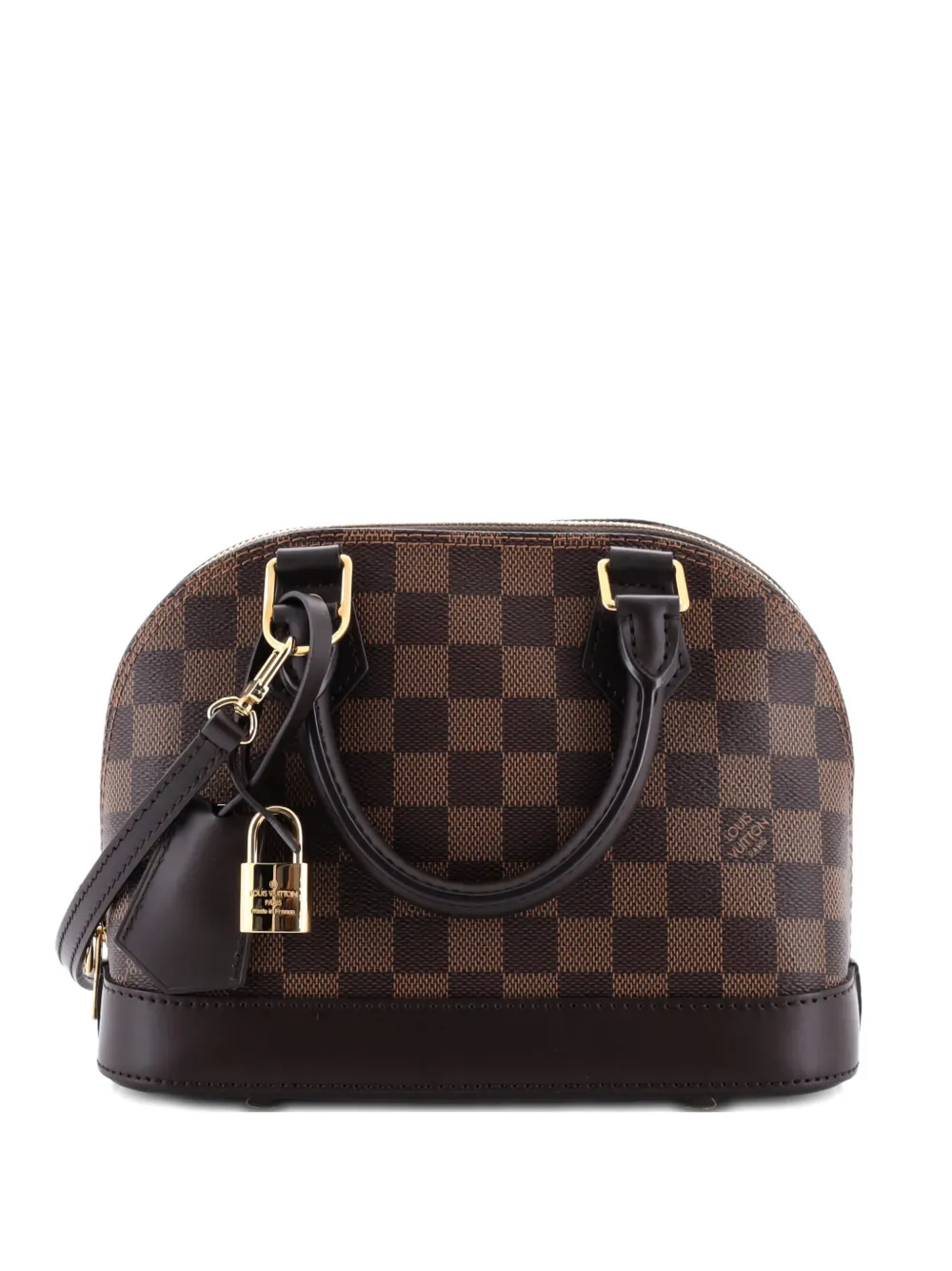 Louis Vuitton Pre-Owned Borsa a spalla Alma Damier BB - Marrone