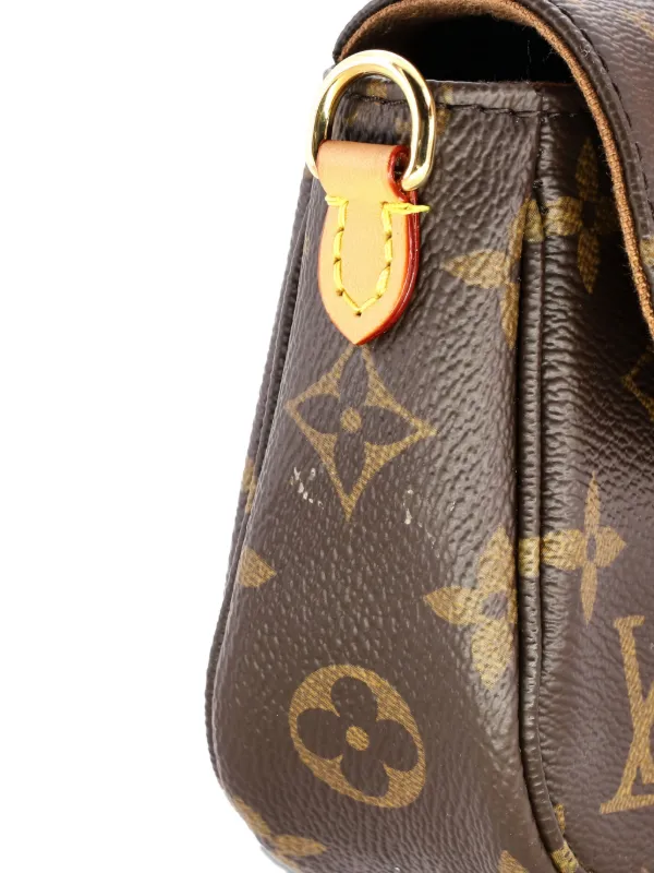 Louis Vuitton Pre-Owned Ivy Wallet On Chain Monogram Canvas