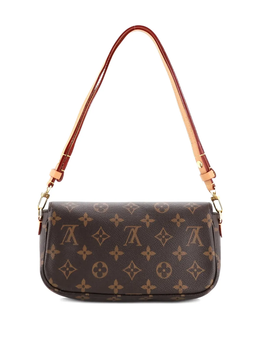Ivy Wallet On Chain Monogram Canvas Shoulder Bag