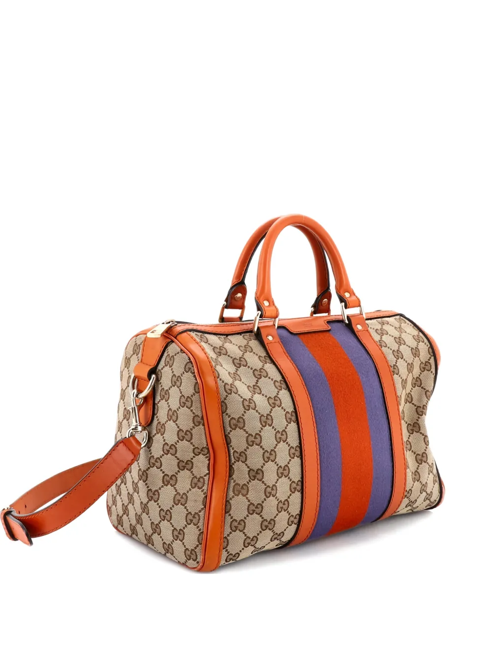 Gucci Pre-Owned Borsa a tracolla Boston media - Arancione