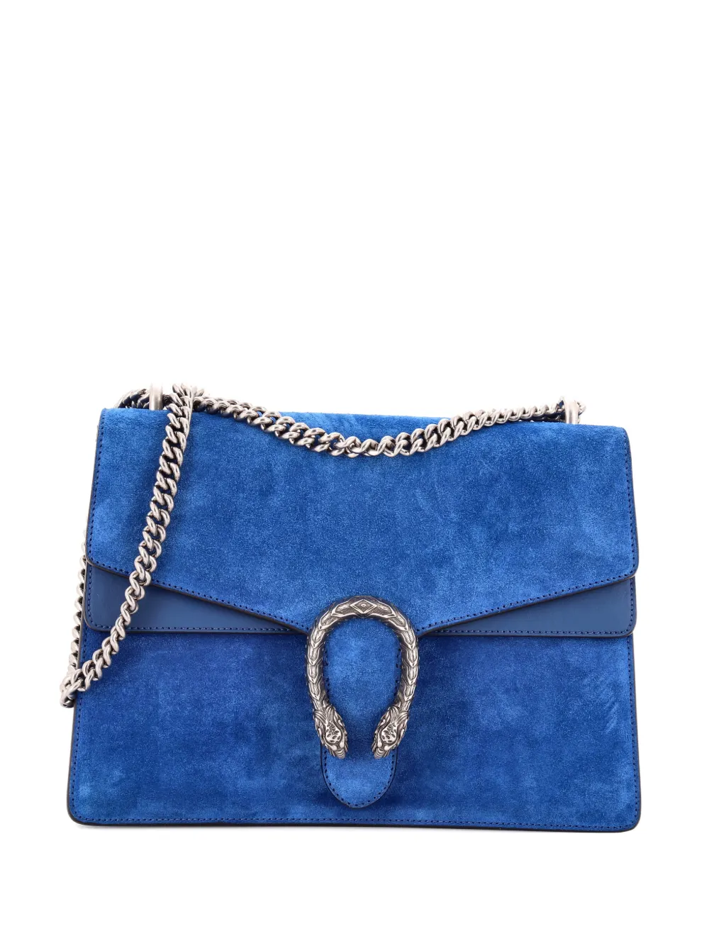 Gucci Pre-Owned Dionysus Bag Suede Medium shoulder bag - Blu