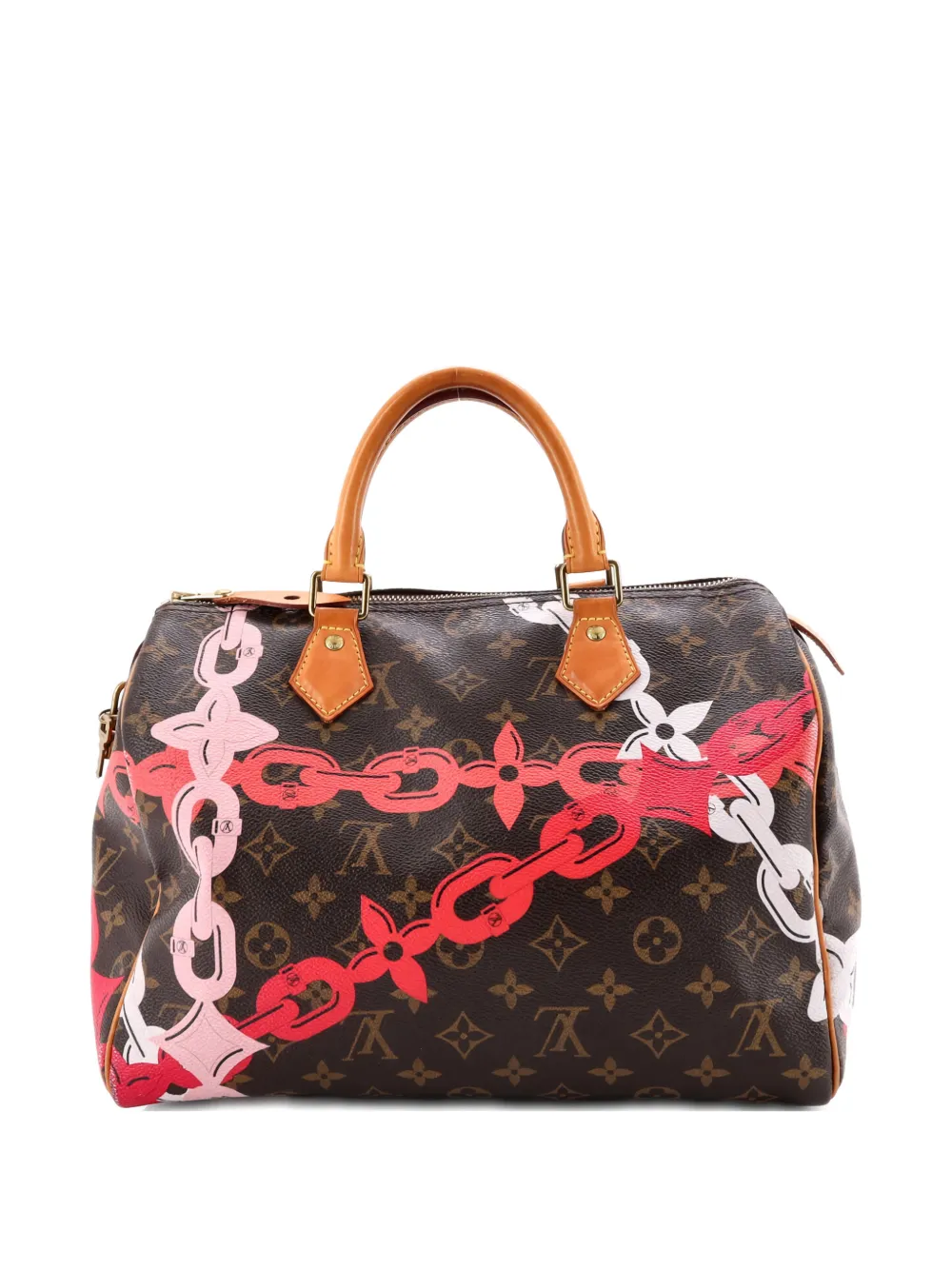 Louis Vuitton Pre-Owned Speedy Handbag Limited Edition Bay Monogram Canvas 30 satchel - Marrone