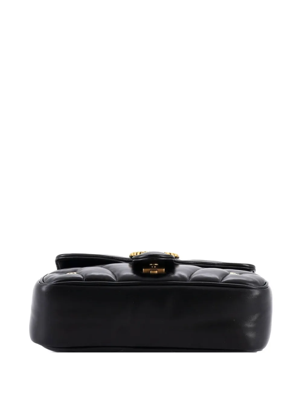 Gg Marmont Flap Bag Studded Matelasse Leather Small Shoulder Bag