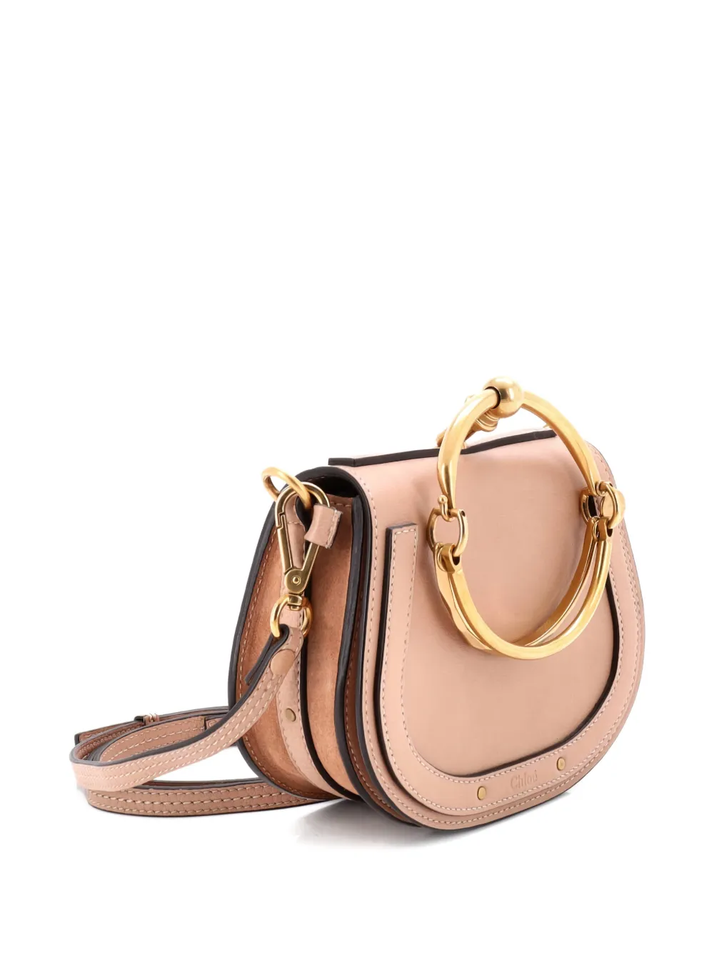  Chloé Pre-owned Nile Leather Small Crossbody Bag - Neutrals 