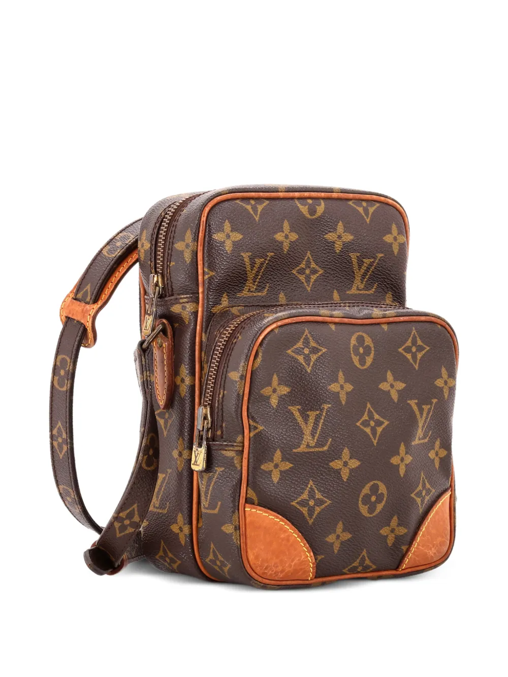 Louis Vuitton Pre-Owned Amazone Bag Monogram Canvas MM crossbody bag - Marrone