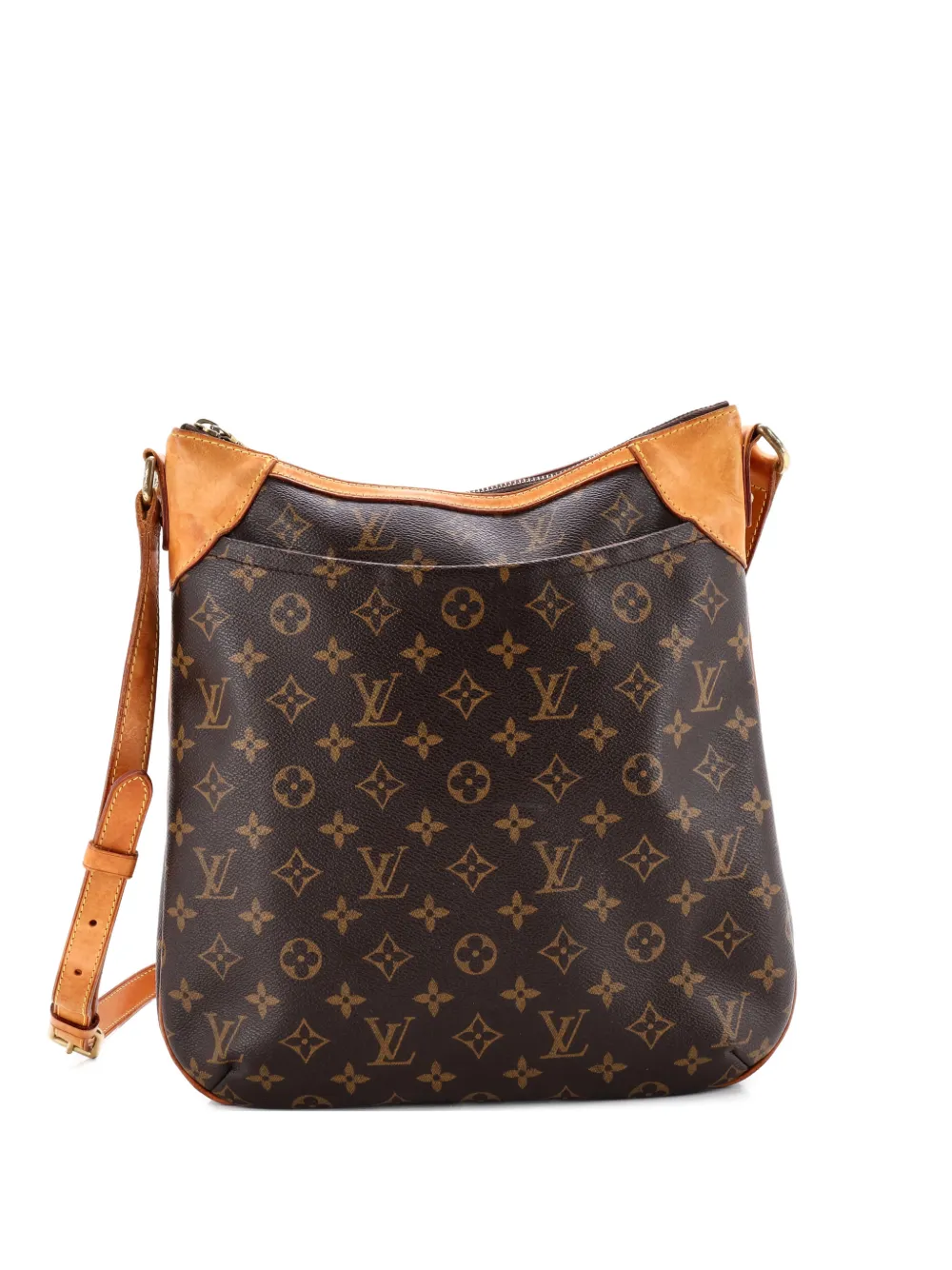 Louis Vuitton Pre-Owned Odeon Handbag Monogram Canvas MM crossbody bag - Marrone