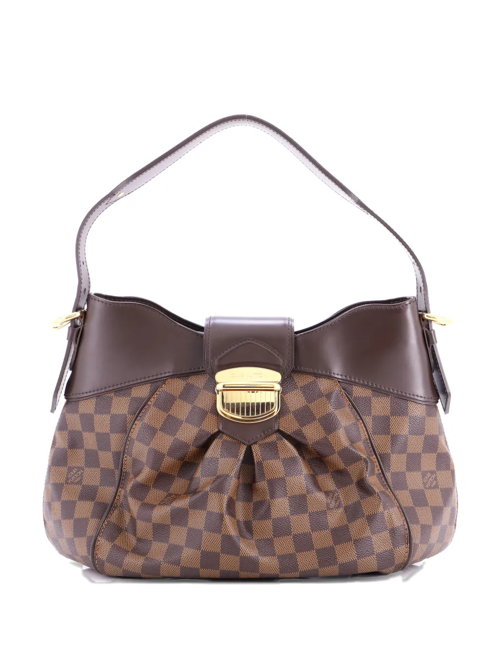 Louis Vuitton Pre-Owned Sistina Handbag Damier MM hobo bag - Marrone