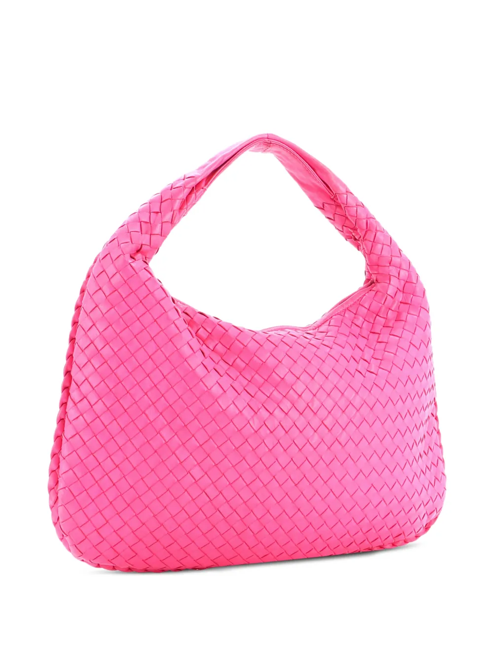 Bottega Veneta Pre-Owned Veneta Intrecciato Nappa Small hobo bag - Rosa