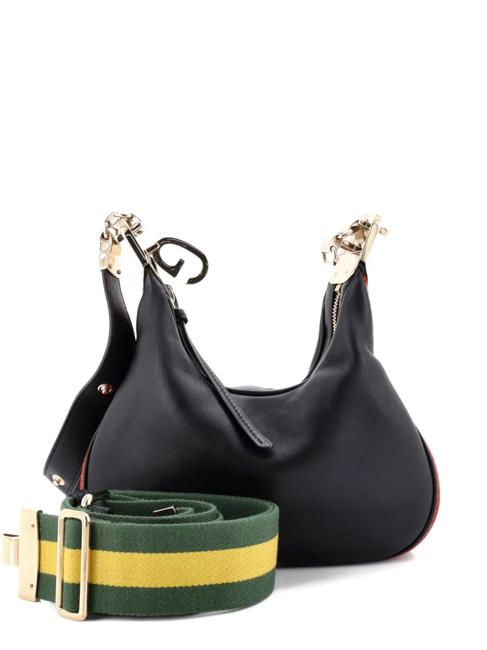 Gucci Pre-Owned Attache Shoulder Bag Leather Small crossbody bag - Nero