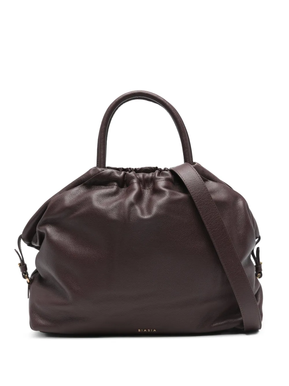 BIASIA Ruffle zip-detail tote bag - Viola