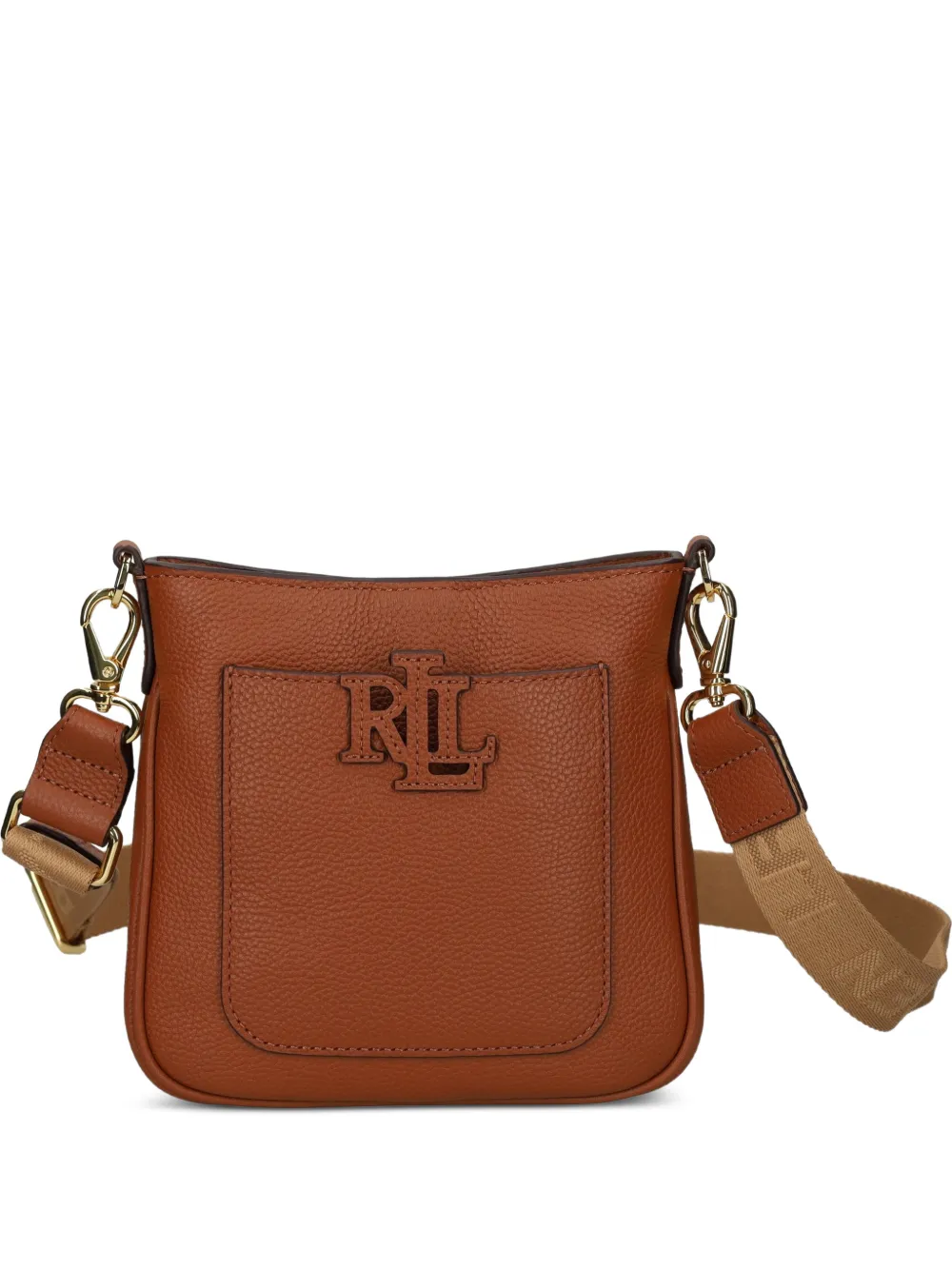 Lauren Ralph Lauren logo-detail crossbody bag - Marrone