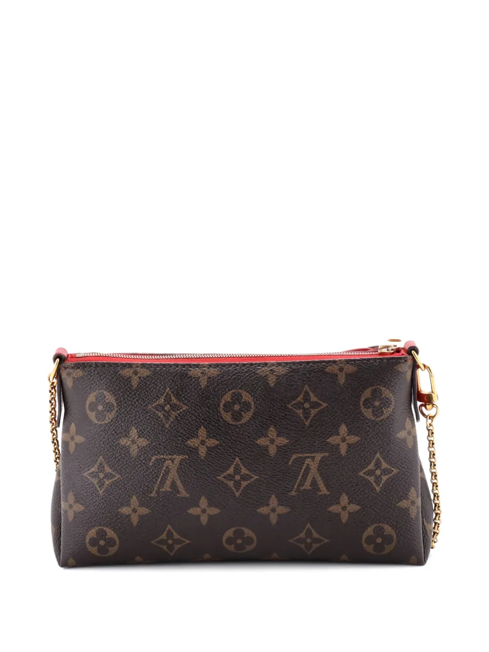 Louis Vuitton Pre-Owned Pallas Monogram Canvas with Leather clutch bag | Pre-Owned | Image 2