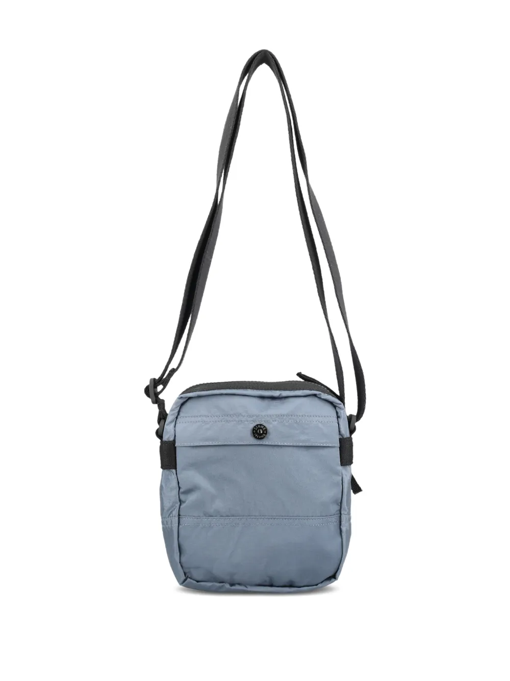 Stone Island logo-detail shoulder bag - Blauw