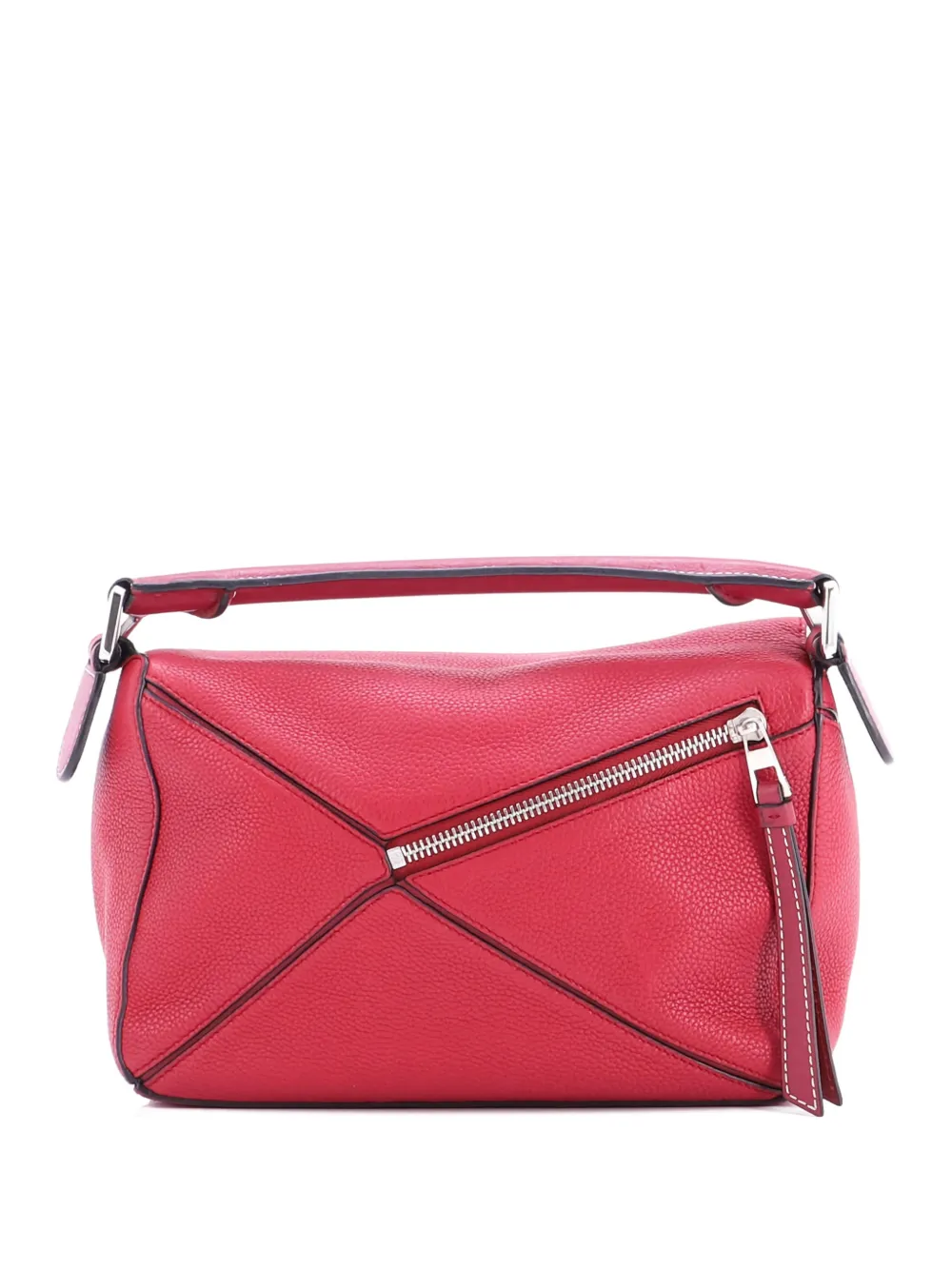 Loewe Pre-Owned Puzzle Bag Leather Small satchel | Pink | Image 1