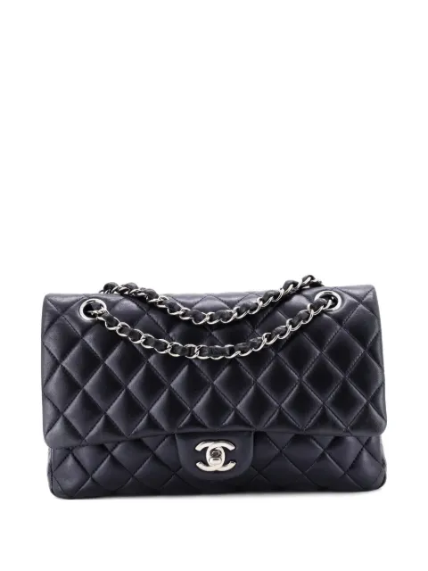 CHANEL Pre-Owned Classic Double Flap Bag Quilted Lambskin Medium shoulder bag