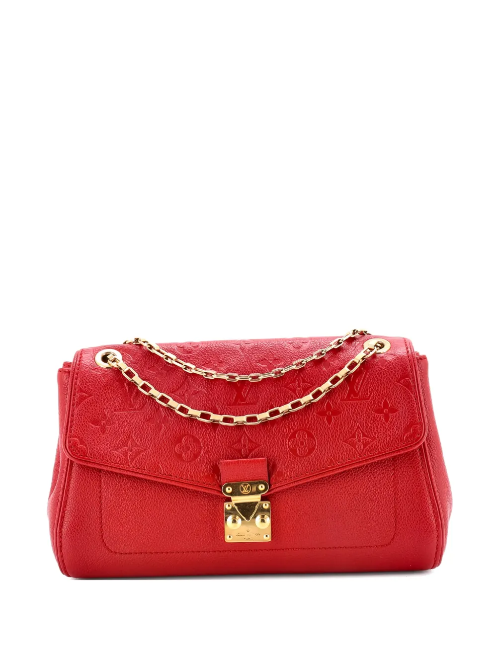 Louis Vuitton Pre-Owned Saint Germain Handbag Monogram Empreinte Leather PM shoulder bag - Rosso