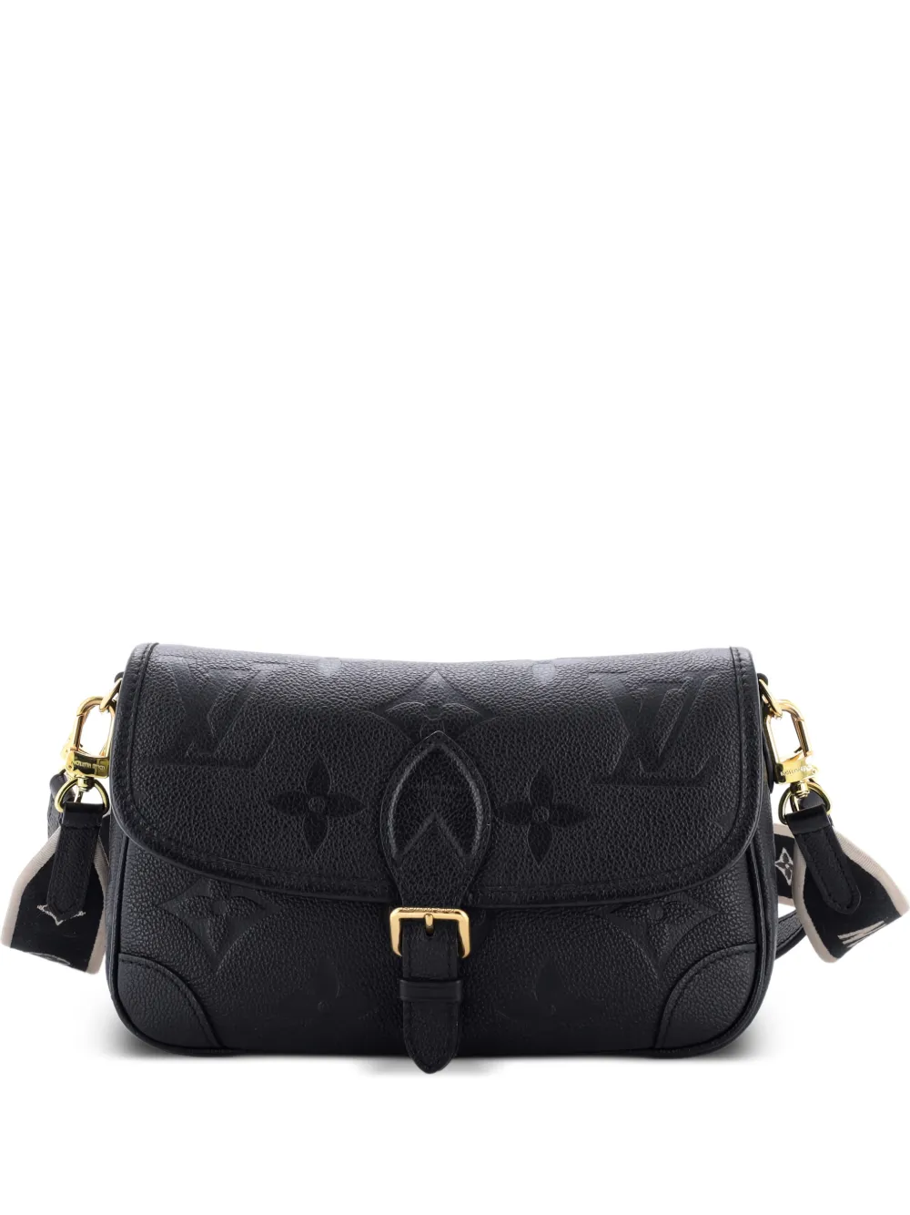 Louis Vuitton Pre-Owned Diane NM Handbag Monogram Empreinte Giant shoulder bag - Nero