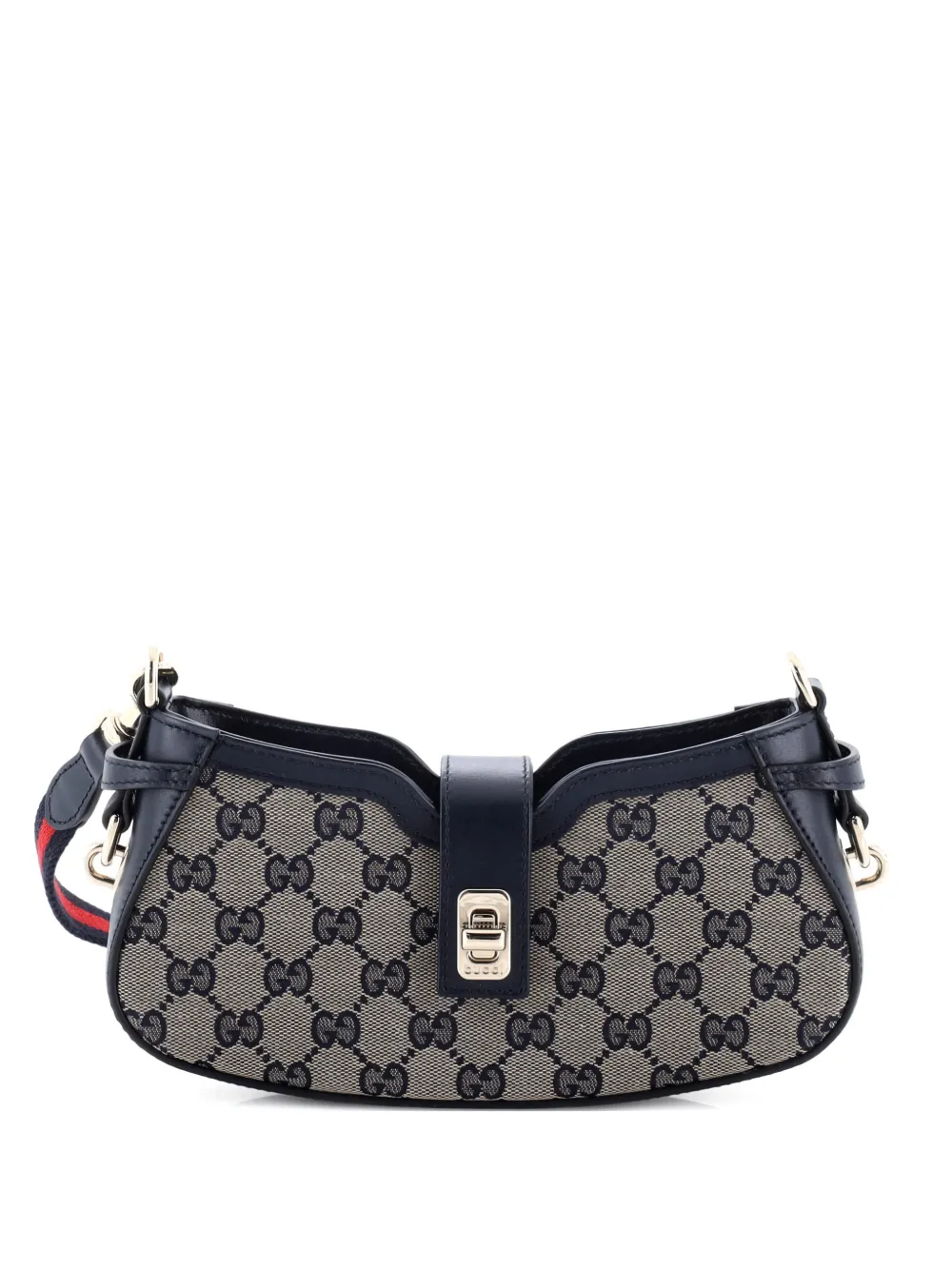 Gucci Pre-Owned Moon Side GG Canvas Mini shoulder bag - Blu