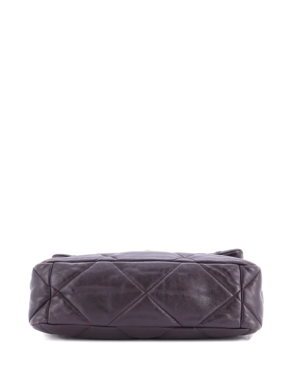19 Flap Bag Quilted Leather Large Crossbody Bag