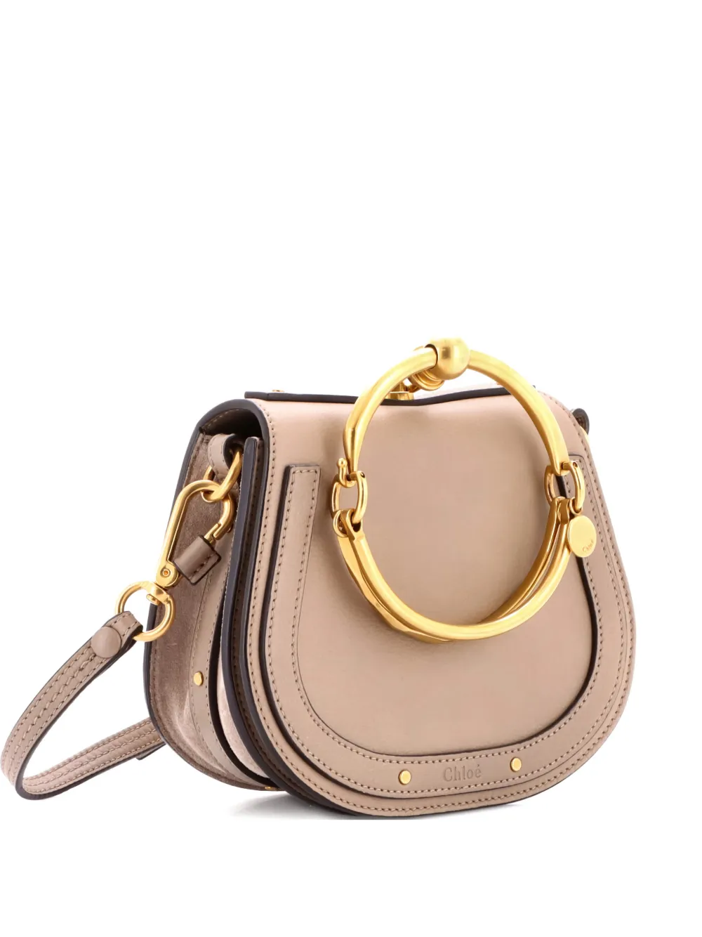 Chloé Pre-Owned Nile Leather Small crossbody bag - Toni neutri