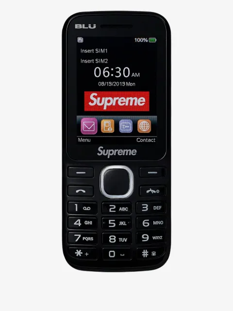 Supreme téléphone à logo