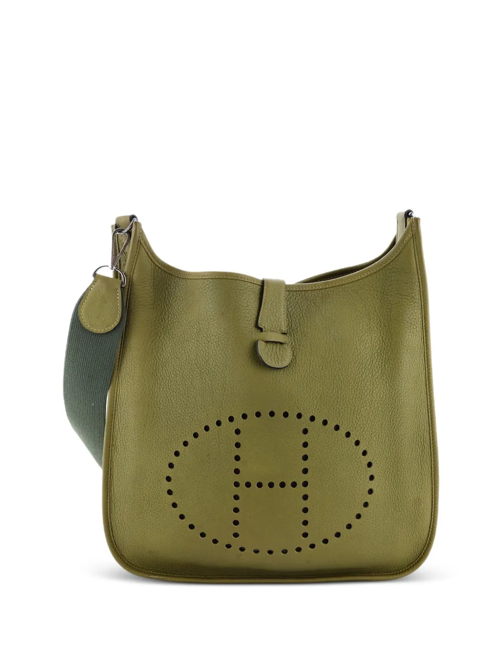 Hermès Pre-Owned Evelyne Bag Gen II Clemence GM crossbody bag - Green