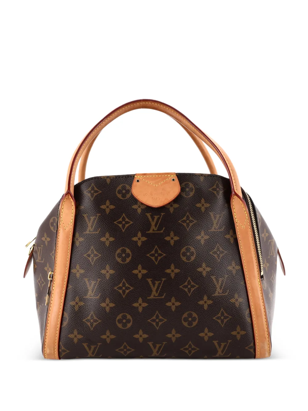 Louis Vuitton Pre-Owned Marais Handbag Monogram Canvas MM satchel - Marrone