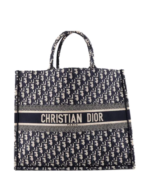 Christian Dior Pre-Owned Book Oblique Canvas Large tote bag