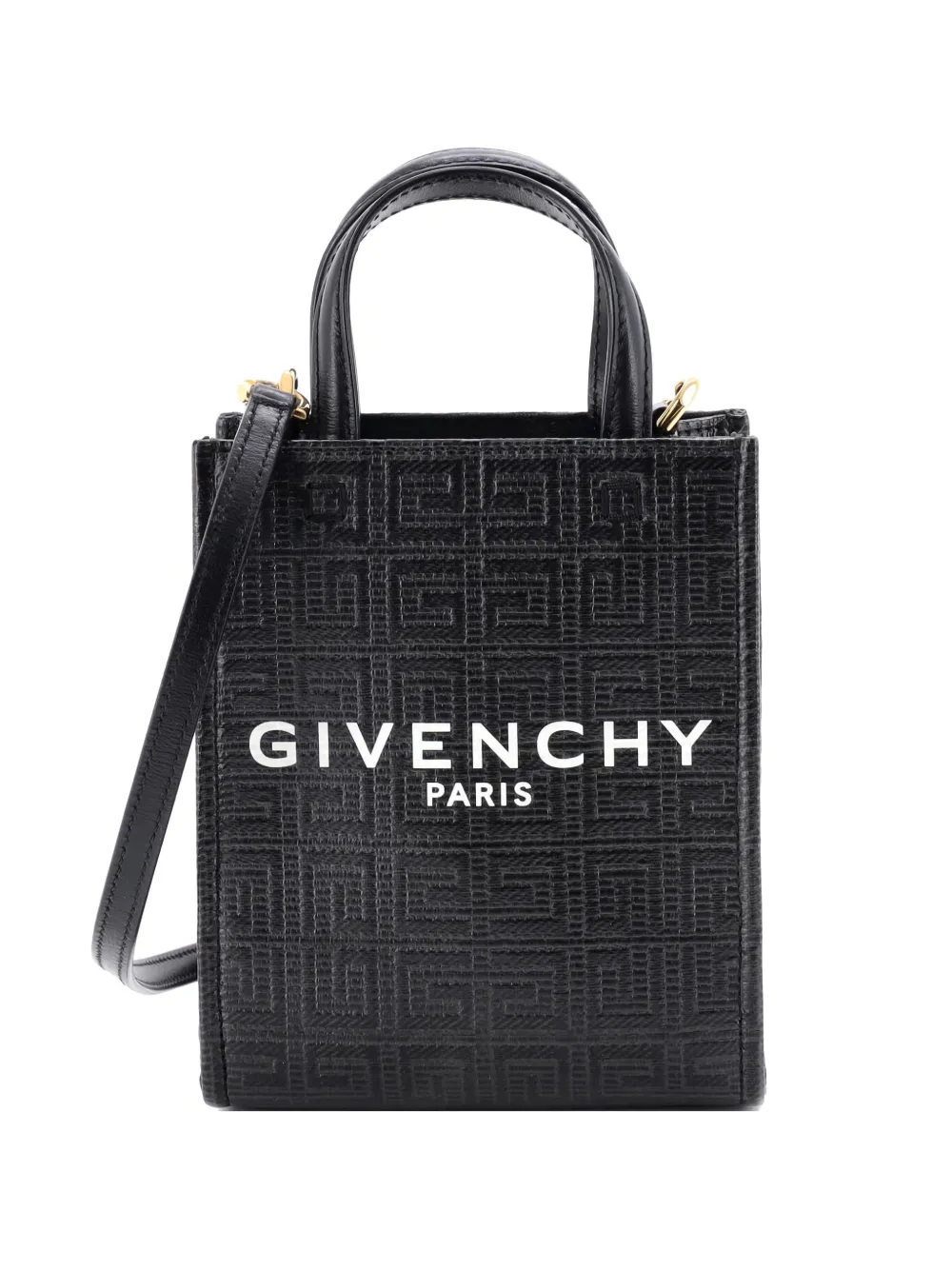 Givenchy Pre-Owned Vertical G- 4G Coated Canvas Mini tote bag | negro | Image 1