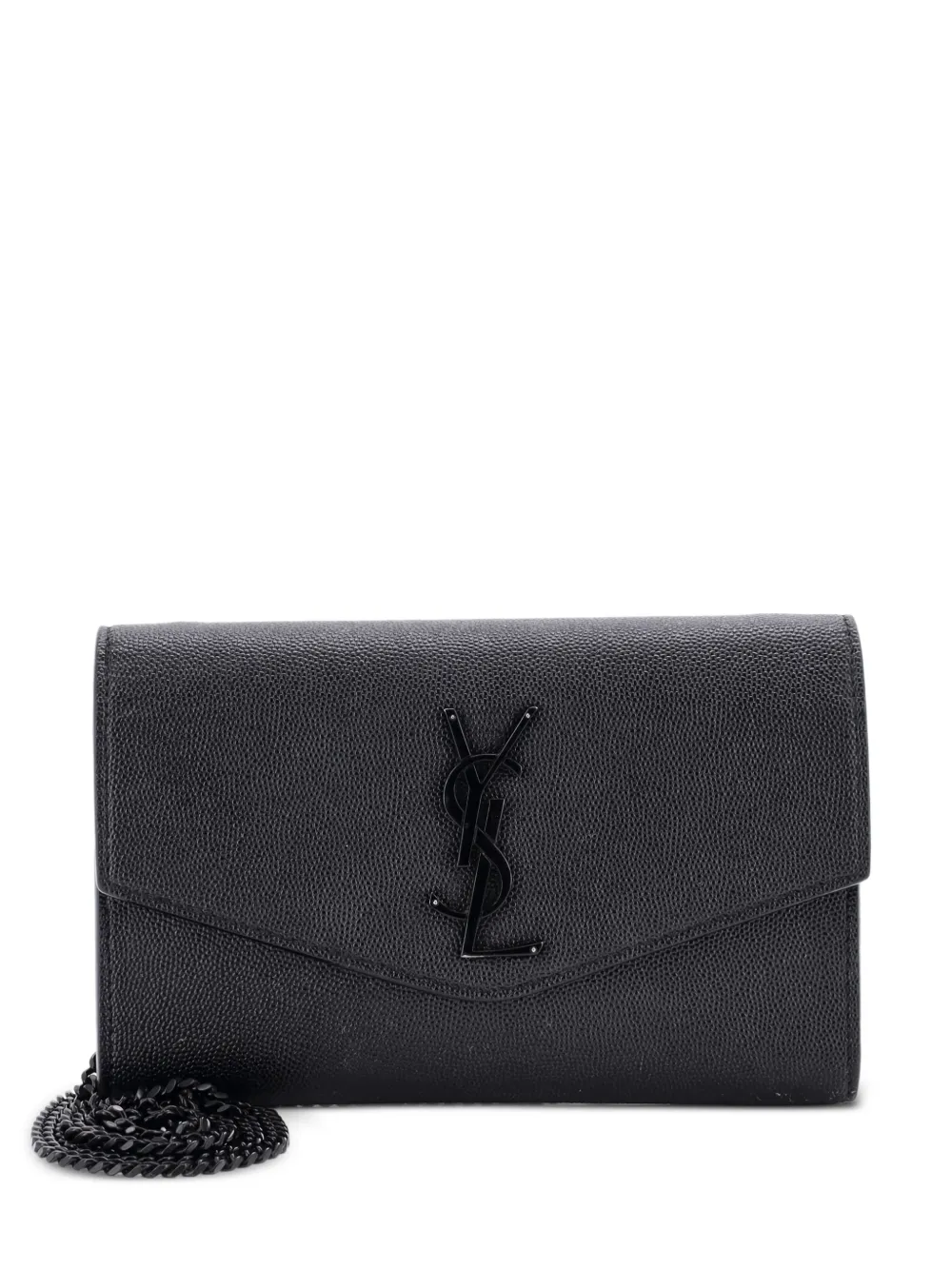 Saint Laurent Pre-Owned sac à bandoulière en cuir Uptown Chain Wallet | noir | Image 1