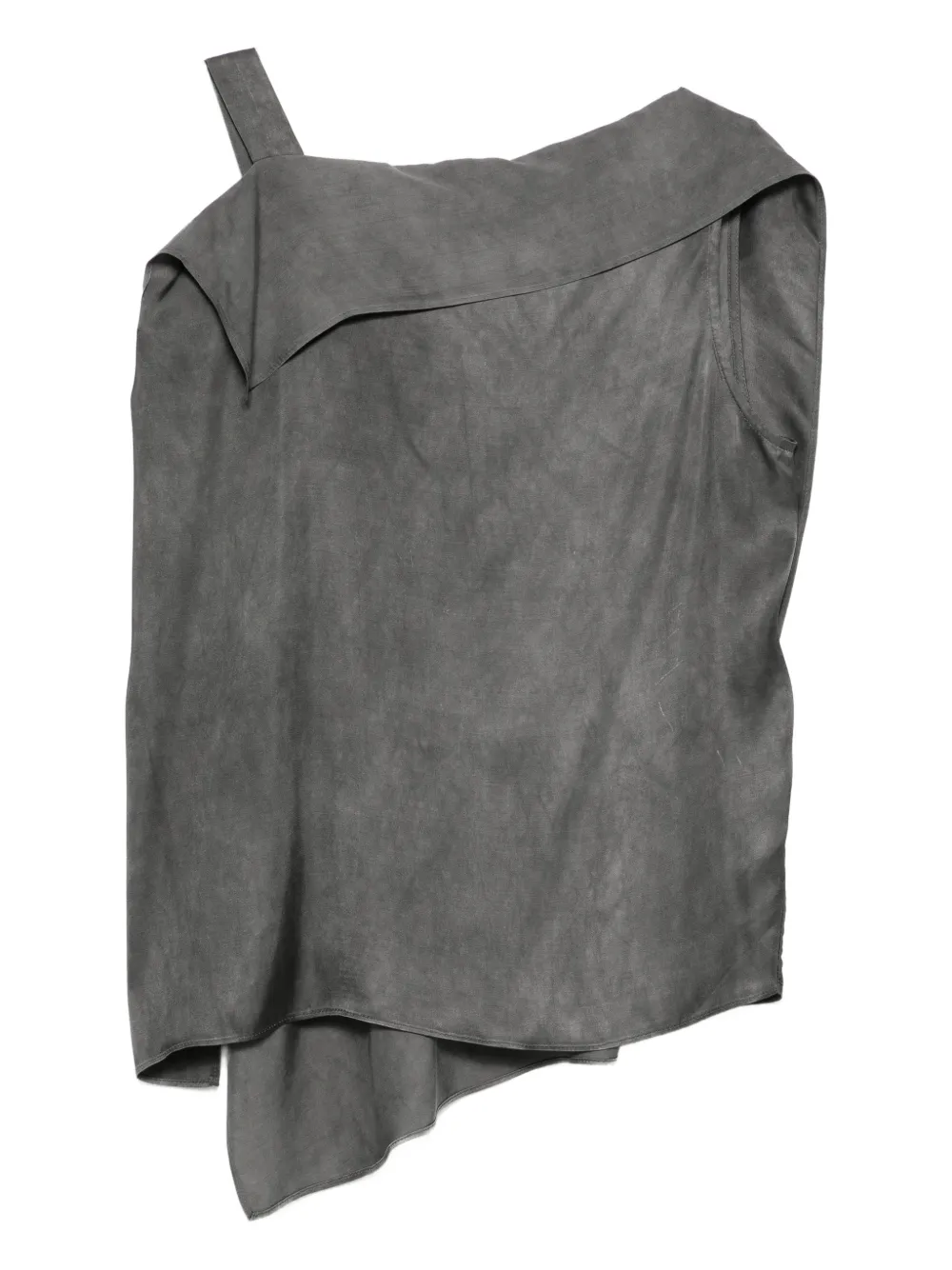 Christian Wijnants one-shoulder top | Grey | Image 1