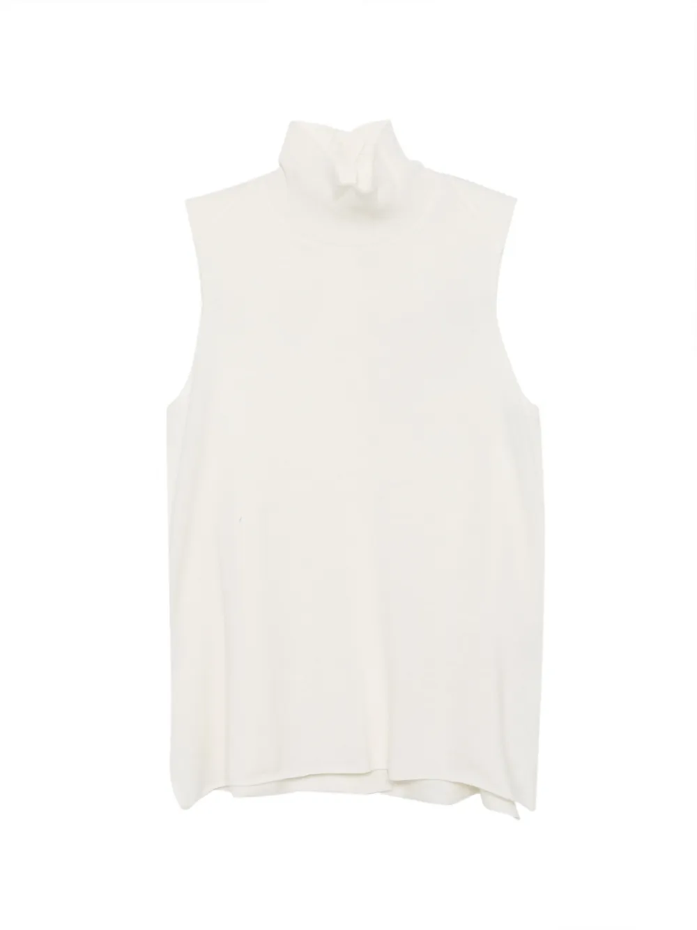 Christian Wijnants Ärmelloses Rollkragentop - Nude