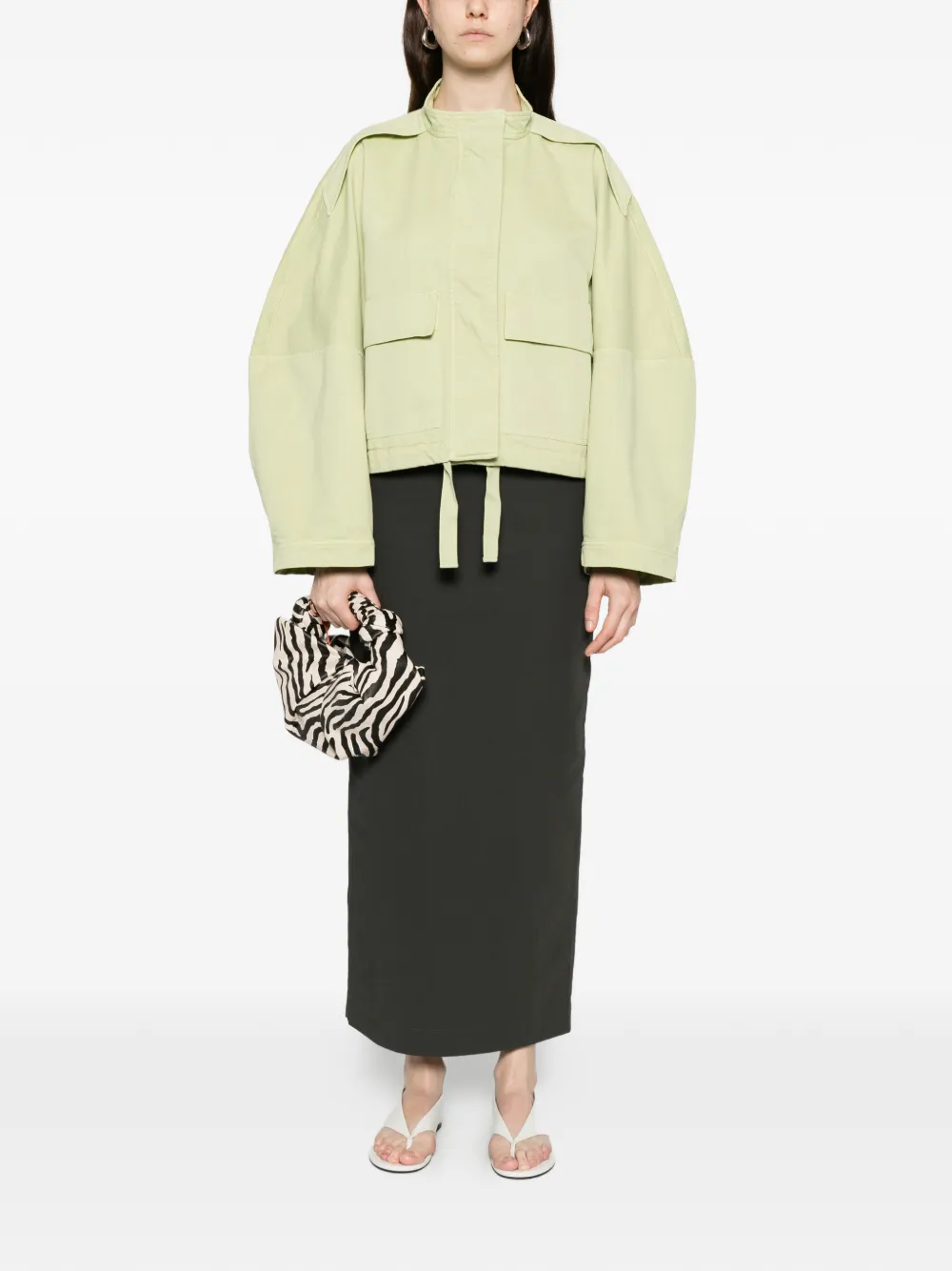 Christian Wijnants Julora flap-pocket drawstring jacket | Oversized Jackets | Image 2