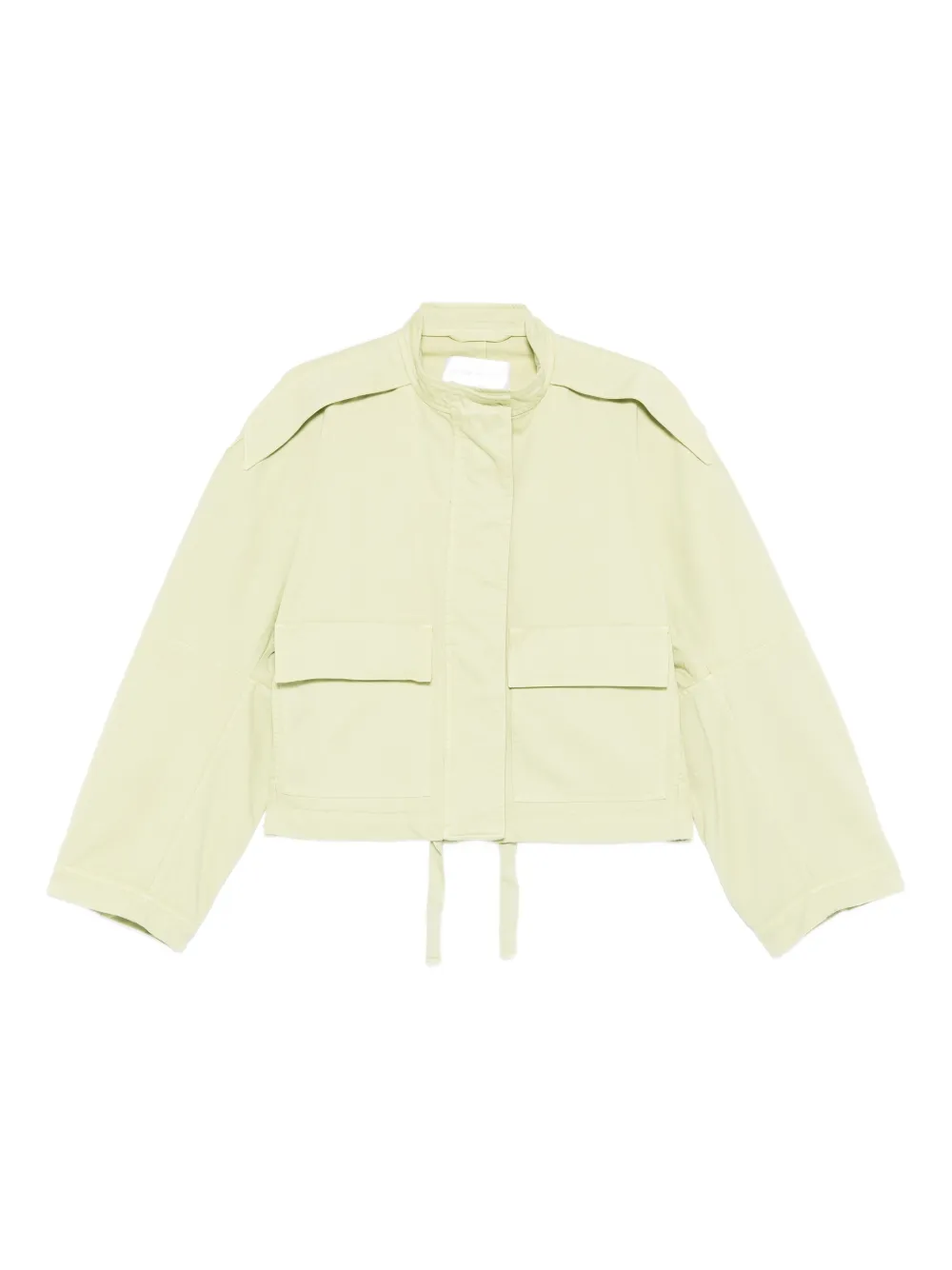 Christian Wijnants Julora flap-pocket drawstring jacket | Green | Image 1