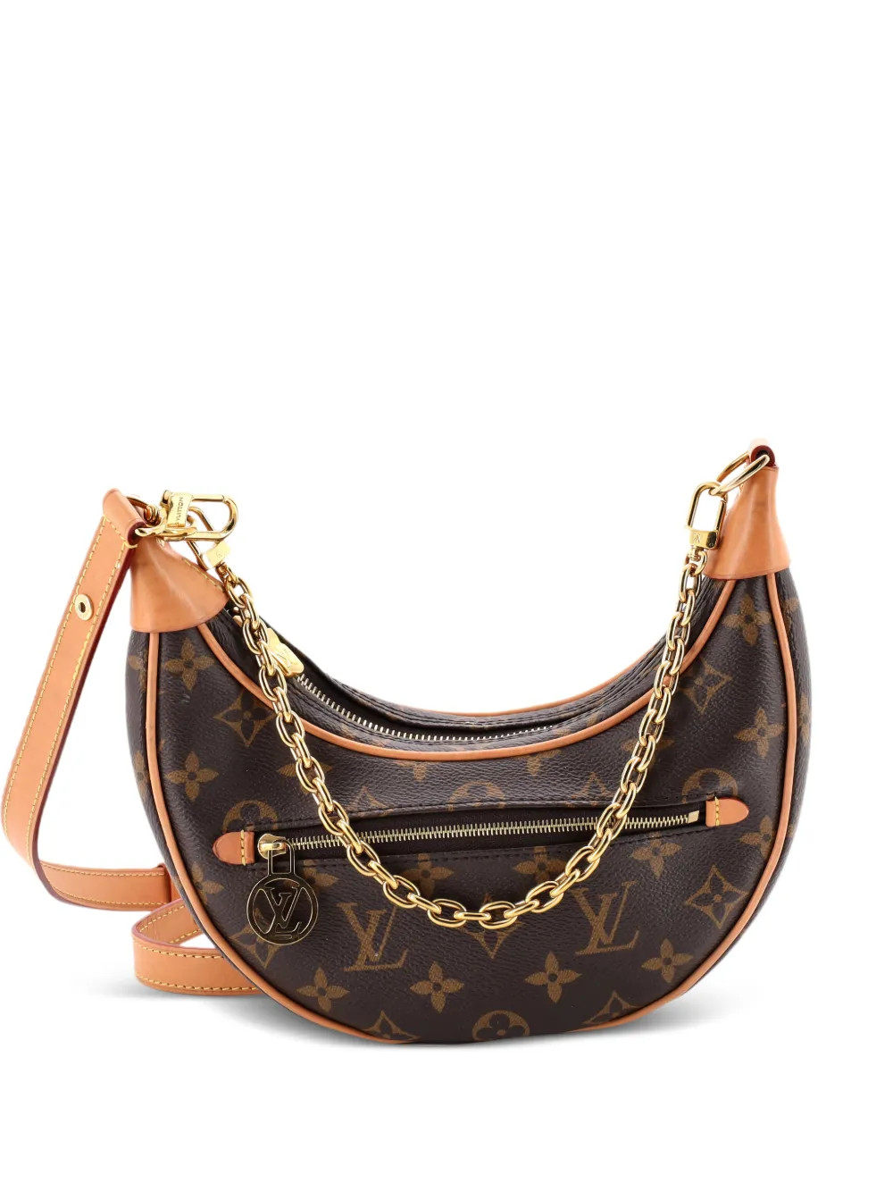 Louis Vuitton Pre-Owned Loop Handbag Monogram Canvas hobo bag - Marrone