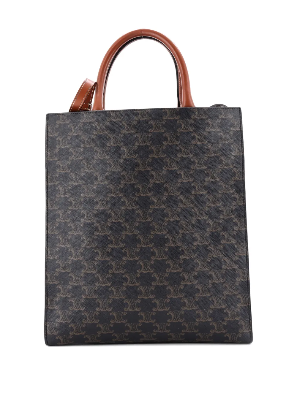 Celine Pre-Owned Vertical Cabas Triomphe Coated Canvas Small tote bag | Pre-Owned | Image 2