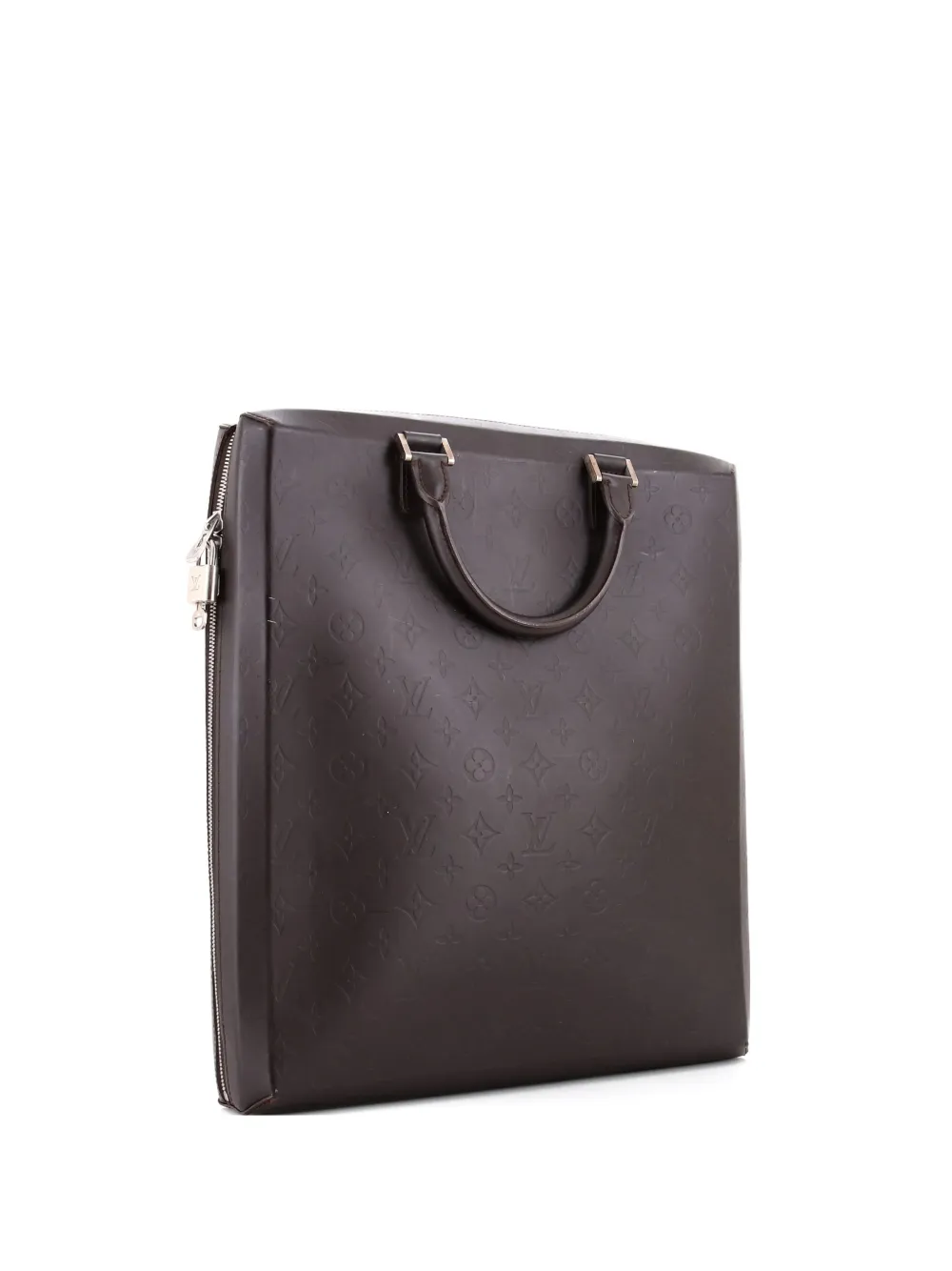 Louis Vuitton Pre-Owned Elvin Handbag Monogram Glace Leather tote bag - Marrone