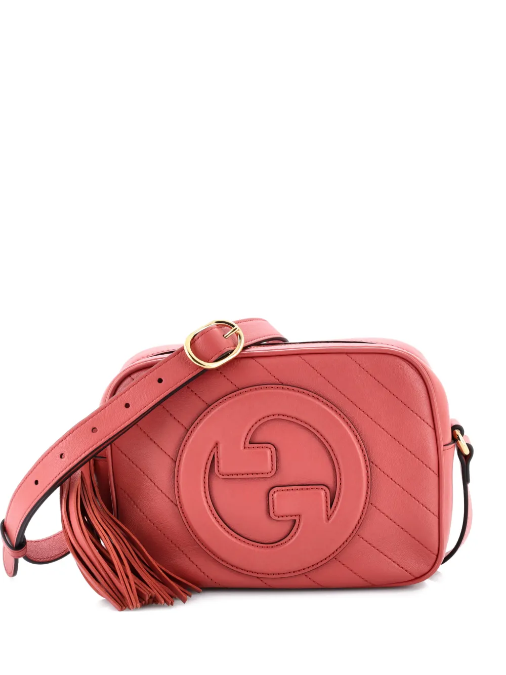 Gucci Pre-Owned Blondie NM Camera Shoulder Bag Diagonal Quilted Leather Small crossbody bag - Rosa