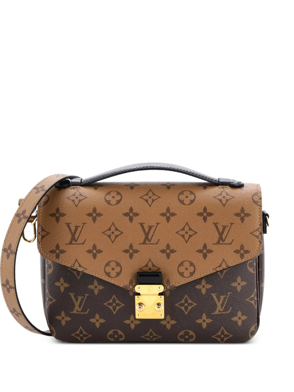 Louis Vuitton Pre-Owned Pochette Metis Reverse Monogram Canvas crossbody bag - Braun