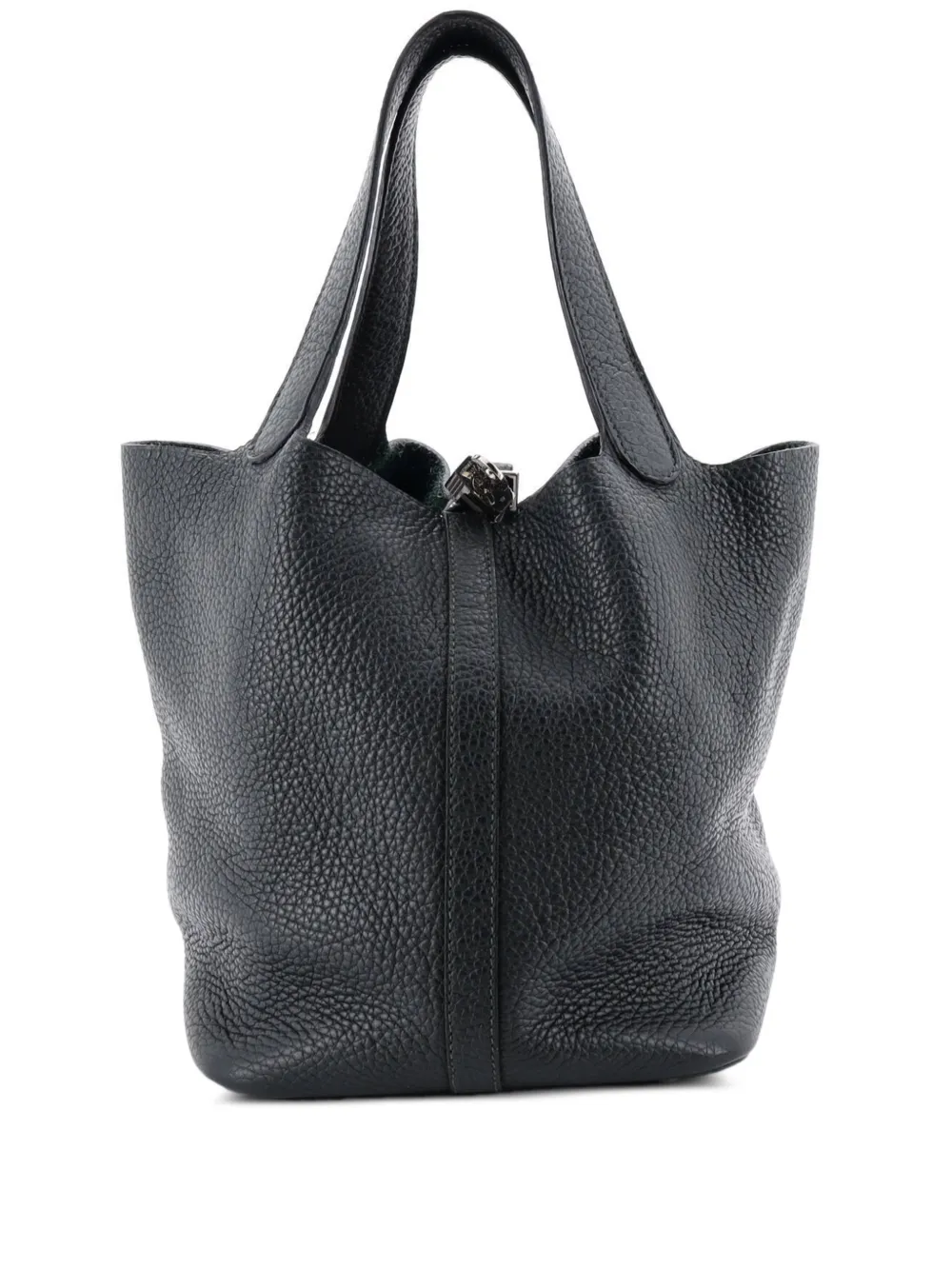 Hermès Pre-Owned Picotin Lock Bag Clemence MM bucket bag | Green | Image 1