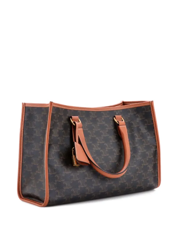 Celine Pre-Owned ホリゾンタル カバ トリオンフ コーテッドキャンバス
