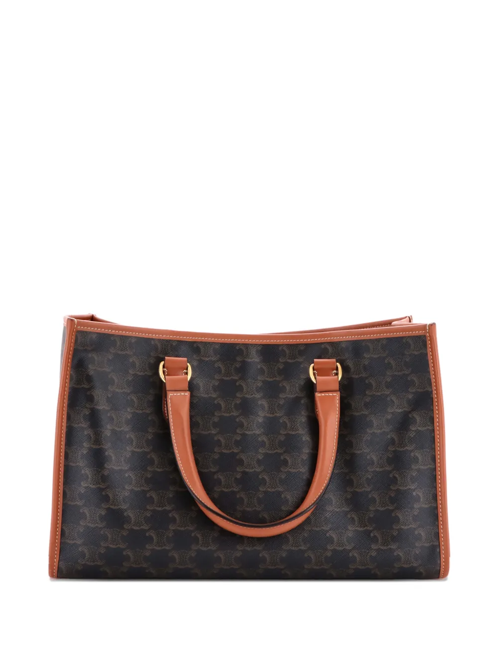 Celine Pre-Owned Horizontal Cabas Triomphe Coated Canvas Mini tote bag | Pre-Owned | Image 2
