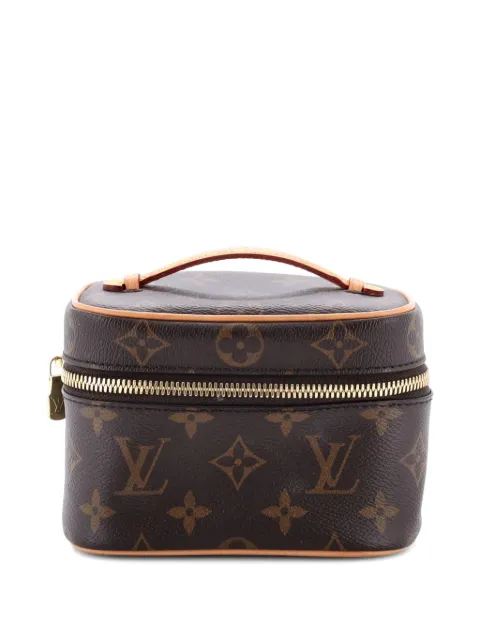 Louis Vuitton Pre-Owned Nice Vanity Case Monogram Canvas Nano pouch
