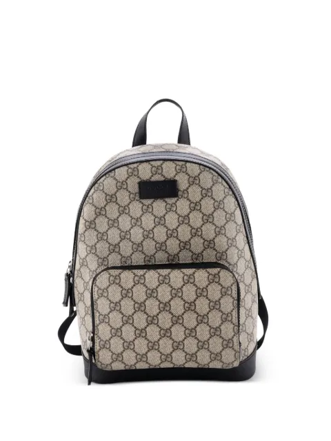 Gucci Pre-Owned Zip Pocket GG Coated Canvas Small backpack