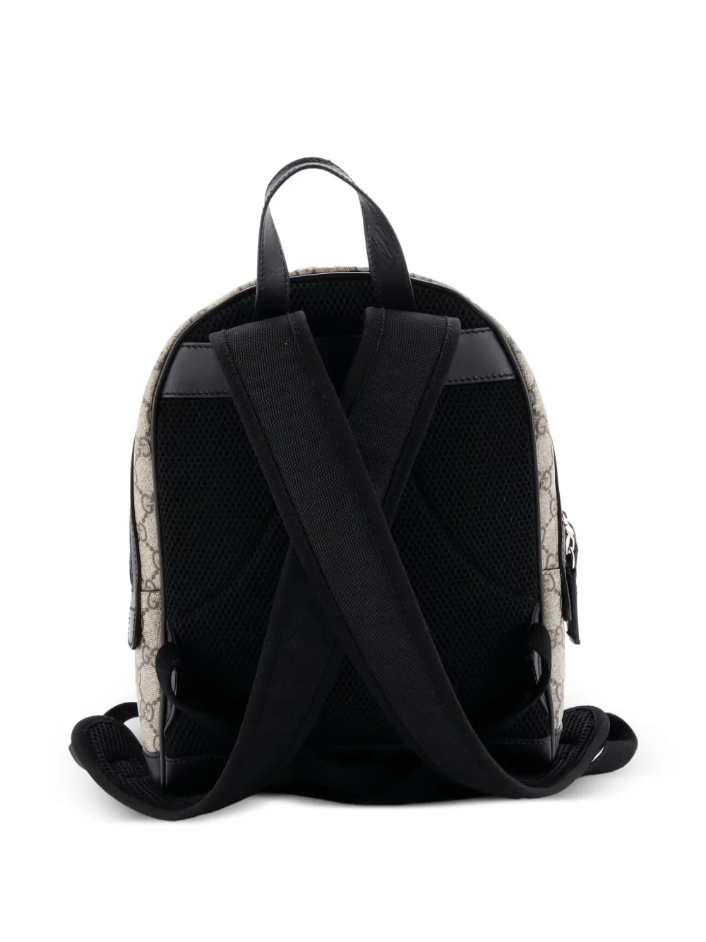 Gucci Pre-Owned Zip Pocket GG Coated Canvas Small backpack | Pre-Owned | Image 2