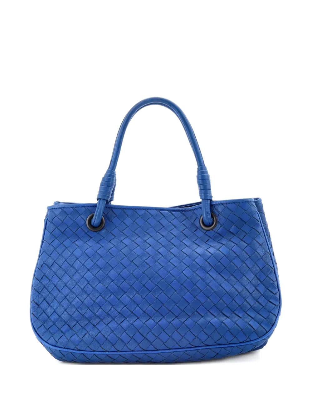 Bottega Veneta Pre-Owned Open Shopping Intrecciato Nappa Small tote bag - Blau